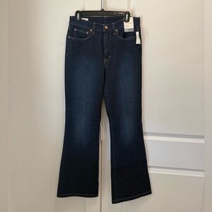 NWT GAP Dark Blue Flare Women's Jeans
